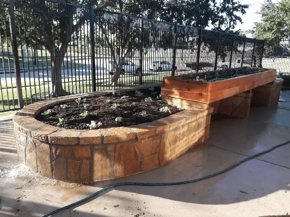 Conroy's Lawn & Landscape Planters & Pots project in Keller TX
