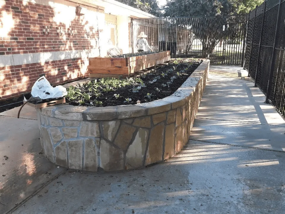 Conroy's Lawn & Landscape Planters & Pots project in Keller TX